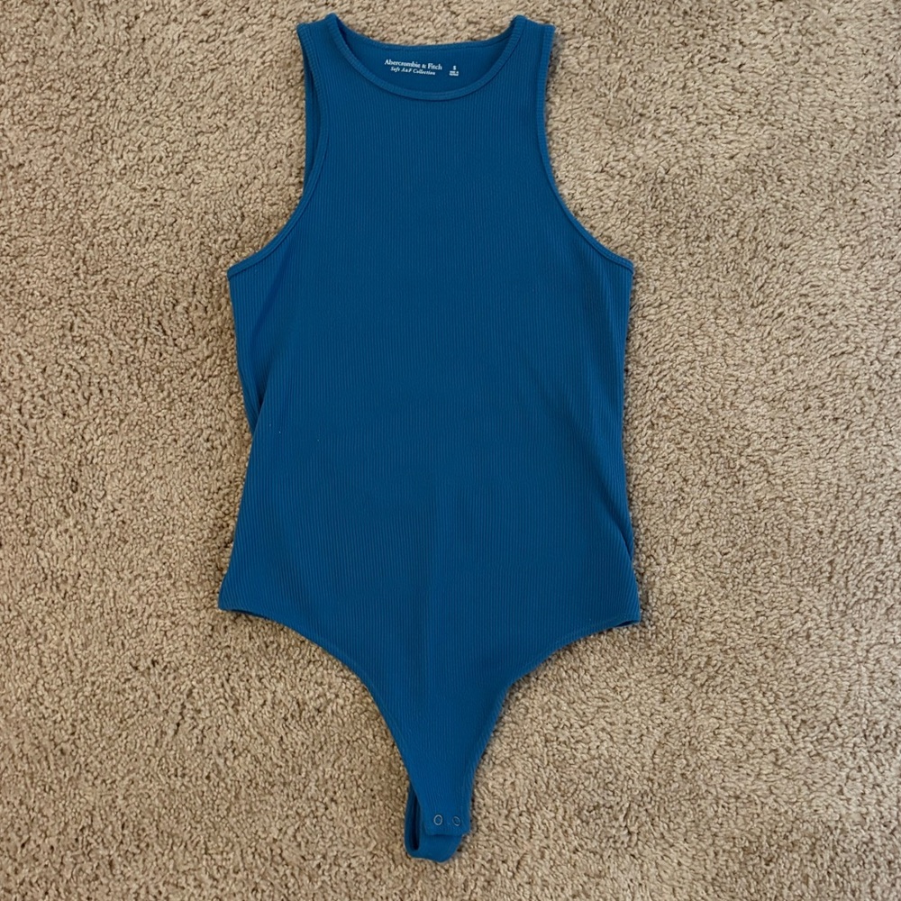 Abercrombie & Fitch High Neck Ribbed Bodysuit